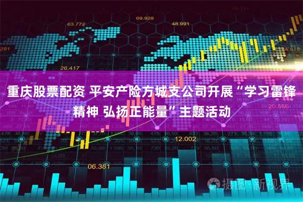 重庆股票配资 平安产险方城支公司开展“学习雷锋精神 弘扬正能量”主题活动